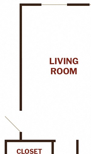 Two Bedroom Floor Plan l The Breakers in Santa Cruz CA